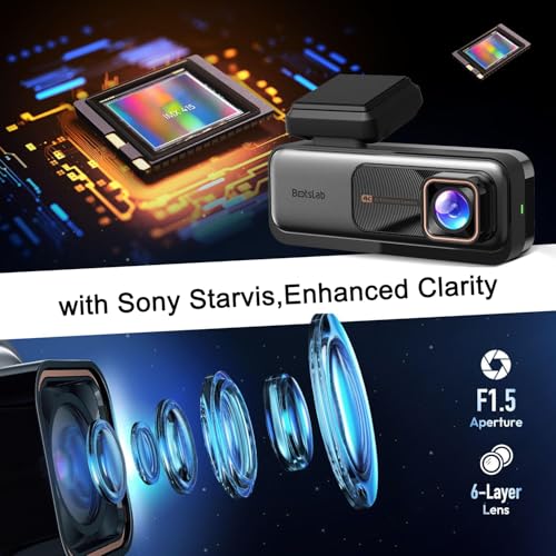 4k Dash Cam Front and Rear