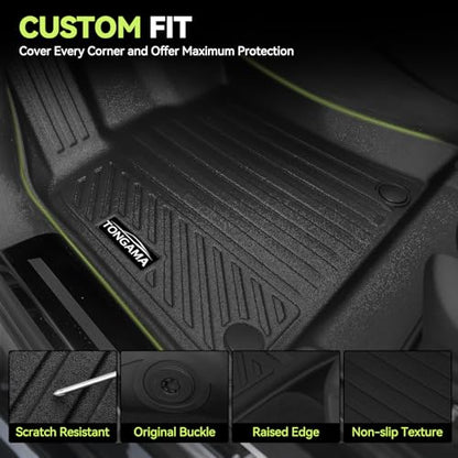 All Weather TPE Floor Mat Set for 2026 Honda Prelude