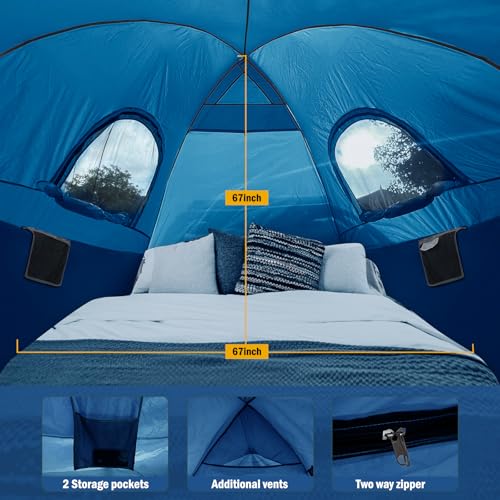 Pickup Truck Tent with Awning Shade
