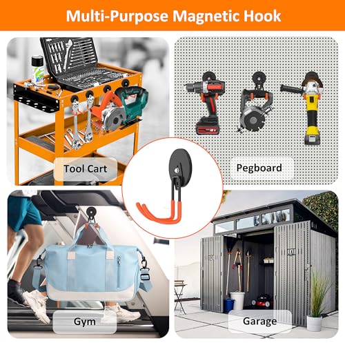 Magnetic Hooks Heavy Duty Magnet with Hooks (2 Count)