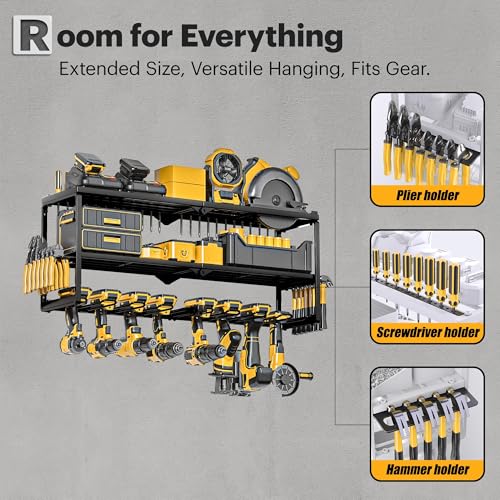 Power Tool Organizer Wall Mount