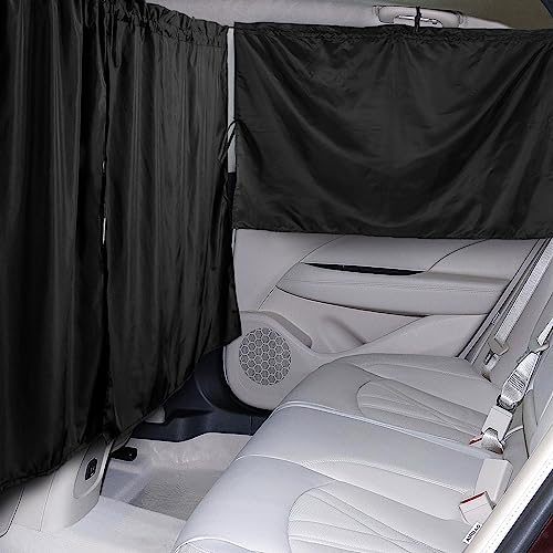 Set of 3 Car Privacy Curtain (3 Count)
