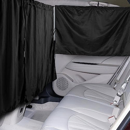 Set of 3 Car Privacy Curtain (3 Count)