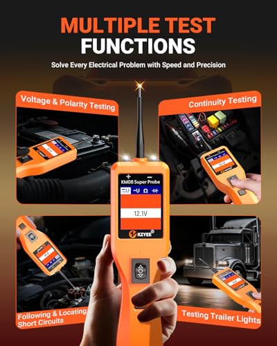 KM06 Automotive Power Circuit Probe Tester 8
