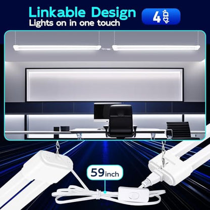 LED Shop Light 4FT 44W (4 Count)