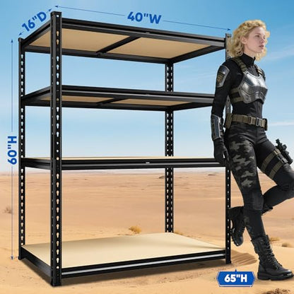 40" W Garage Shelving