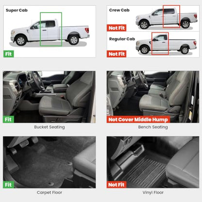 Floor Mats for Ford F150 2015