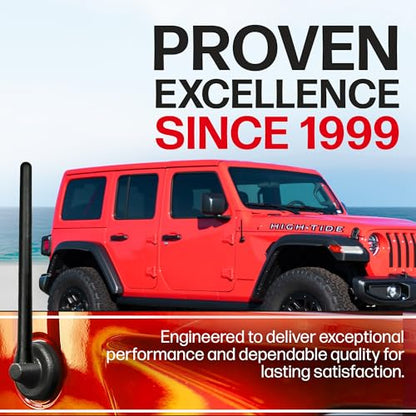 Short Rubber Antenna for Jeep Wrangler JK