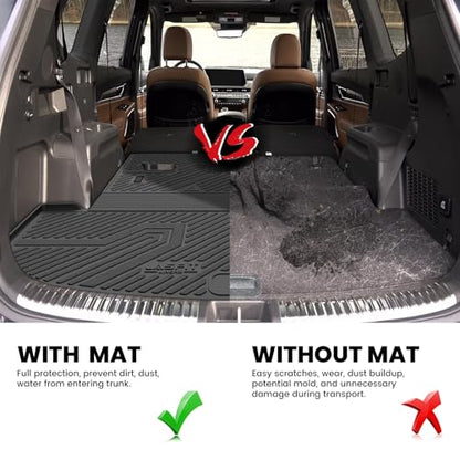 Cargo Mats for Kia Telluride 2025 2024 2023 2022 2021 2020