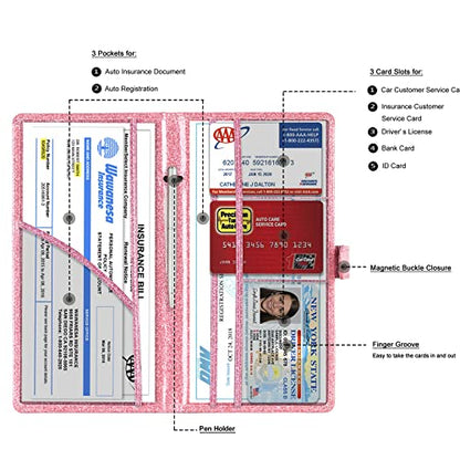 Car Registration and Insurance Card Holder