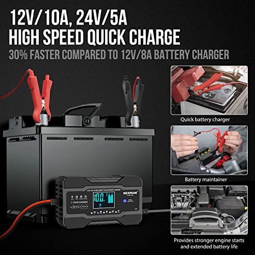 10 Amp Car Battery Charger