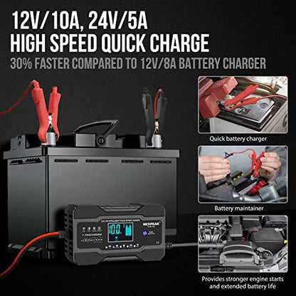 10 Amp Car Battery Charger
