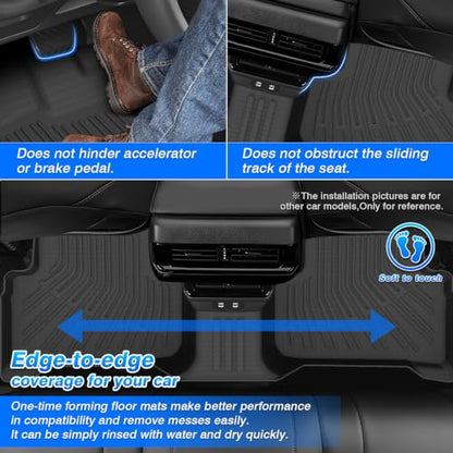Floor Mats and Cargo Liner Fit for Audi Q3 2019 2020 2021 2022 2023 2024 2025 All Weather Floor Mat Q3 Accessories Heavy Duty Carpet Protection