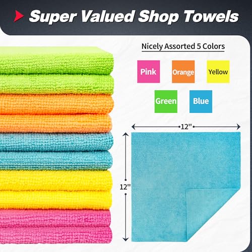 Microfiber Cleaning Cloth (400 Count)