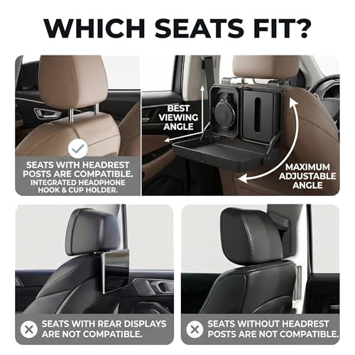 Car Back Seat Tray Table