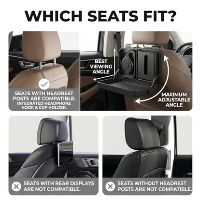 Car Back Seat Tray Table