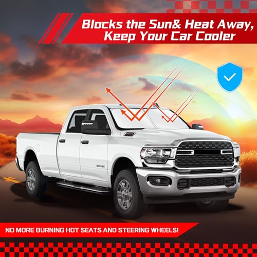 Windshield Sun Shade for Dodge RAM 2500 3500 2010