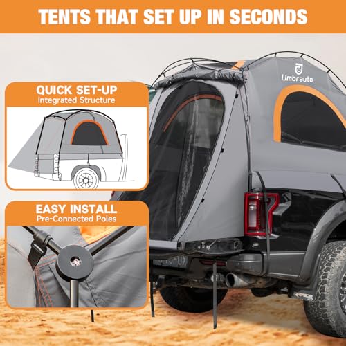 Truck Bed Tent 5.5' ~ 5.8'