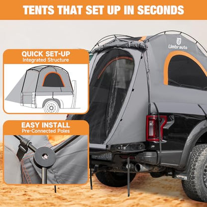 Truck Bed Tent 5.5' ~ 5.8'