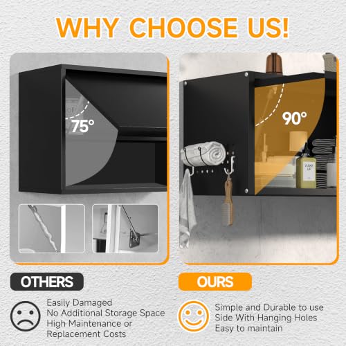 Metal Garage Wall Cabinet with Doors Side with Holes