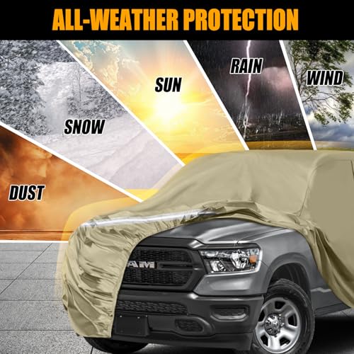 Waterproof Truck Covers for CrewCab 5.5 ft