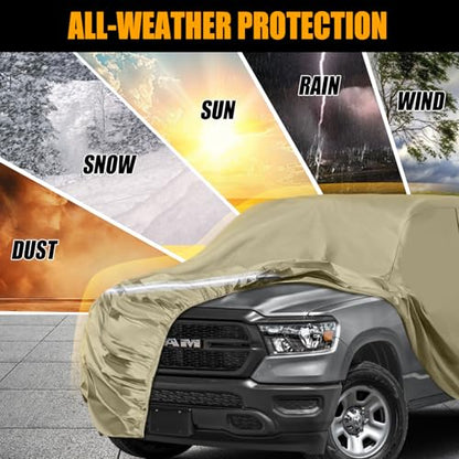 Waterproof Truck Covers for CrewCab 5.5 ft