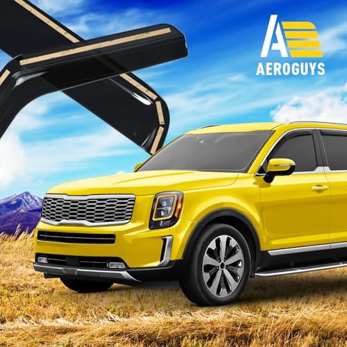 Extra Durable Window Deflectors in (4 Count)
