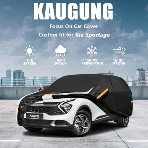 10 Layers Car Cover Custom Fit for Kia Sportage 1995