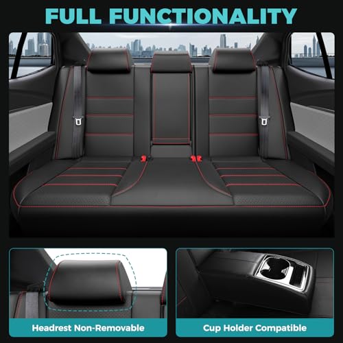 Custom Fit Seat Covers for Toyota Camry 2025 2026 Hybrid (4 Count)