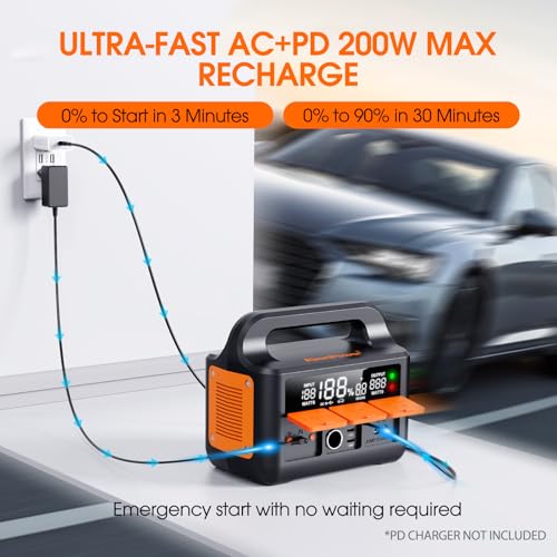 8000A LiFeMnPO4 Jump Starter for All 12V Cars