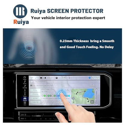 Screen Protector for Jeep Wrangler 12.3" Display Touchscreen Nano Films for 2025 2026 Jeep Wrangler Accessories