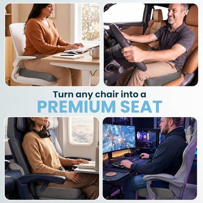 Extra Large Gel & Memory Foam Seat Cushion