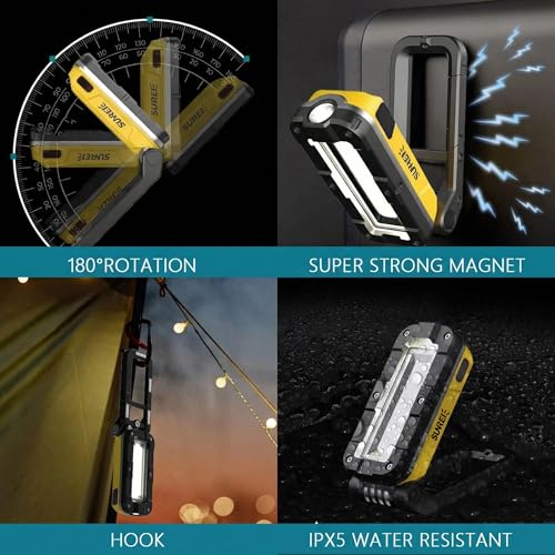 IPX5 1000LM COB Work Light