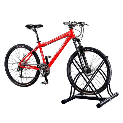 RAD Cycle Mighty Rack Two Bike Floor Stand Bicycle Instant Versitile Pro Quality Bike Park (2 Count)
