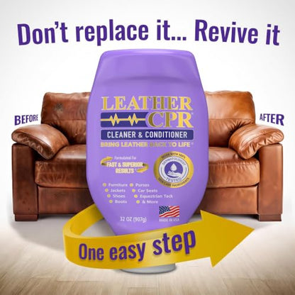 Cleaner & Conditioner Kit with Microfiber Applicator (32 Ounce)