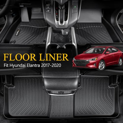 All Weather Floor Mats and Cargo Liners for Hyundai Elantra 2017