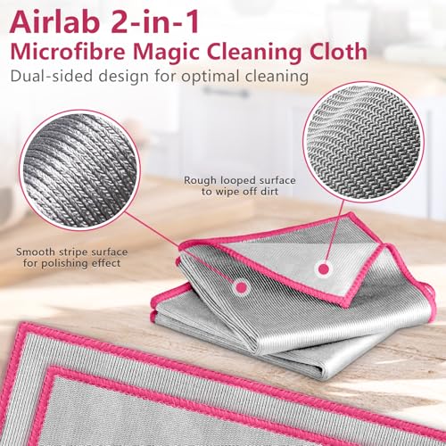 Glass Polishing Streak Free Miracle Cleaning Cloth (6 Count)