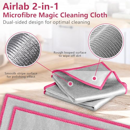 Glass Polishing Streak Free Miracle Cleaning Cloth (6 Count)