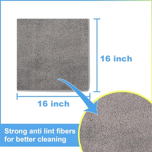Car Wash Towels 16x16 (6 Count)