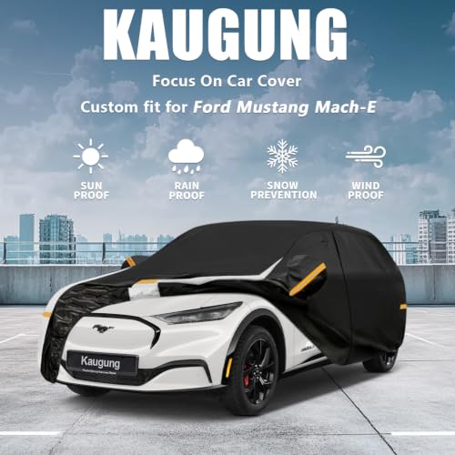 10 Layers Car Cover Custom Fit for Ford Mustang Mach
