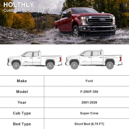 10 Layers Truck Cover Waterproof All Weather Custom Fit Ford F