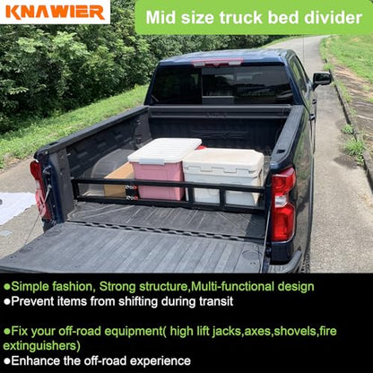 Truck Bed Cargo Divider for Mid Size Truck