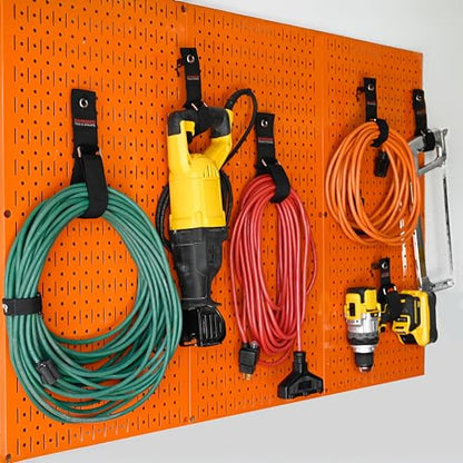 Heavy Duty Hanging Storage Cinch Straps with Metal Buckle (4 Count)