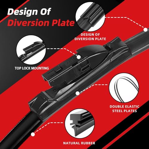 Windshield Wiper Blades Replacement for Subaru Forester 2019