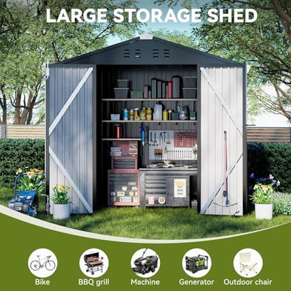 Shed Outdoor Storage Shed Metal
