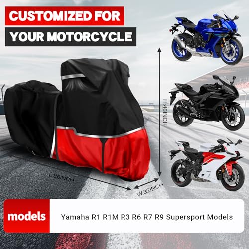 Motorcycle Cover for Yamaha R1 R3 R6 R7 R9 Supersport