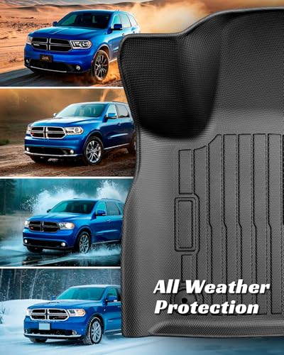 Floor Mats Full Set for Dodge Durango 2011
