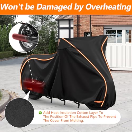 Motorcycle Cover for Harley Davidson Sport Model 420D & Cotton Lining