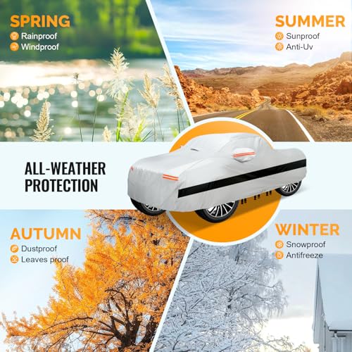 30 Layers Truck Car Cover for Automobiles All Weather Waterproof