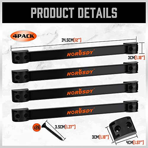 12" Magnetic Tool Holder Strip (4 Count)